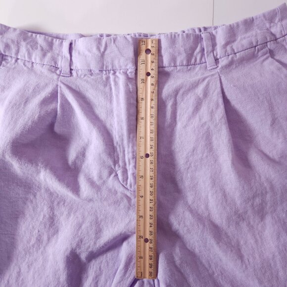 Old Navy Womens Extra High Rise Taylor Wide Leg Pants Large Linen Blend Trouser - Picture 7 of 15